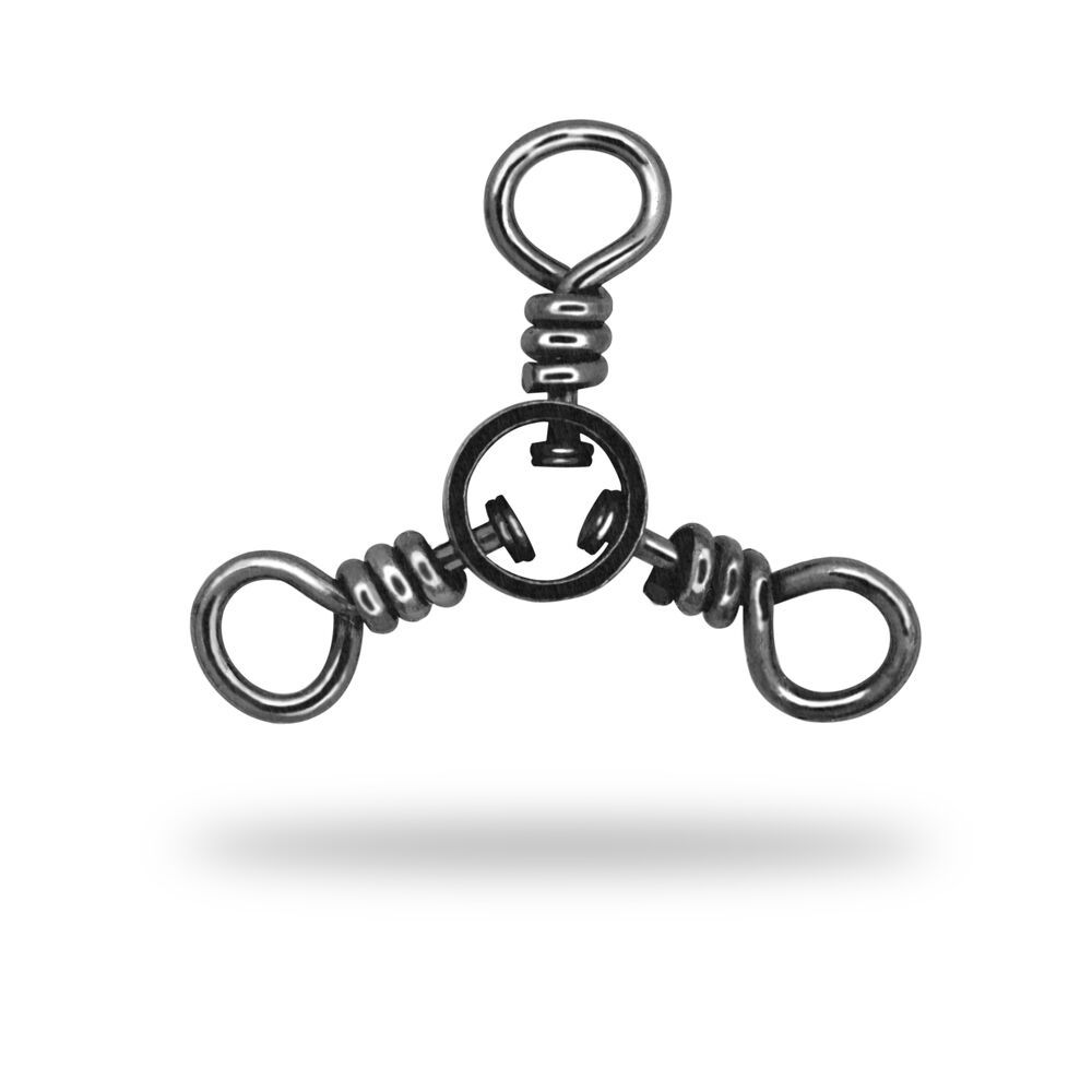 Вертлюг тристоронній Gurza 3-way swivels ВК №9 10 шт. Sw-1003-009