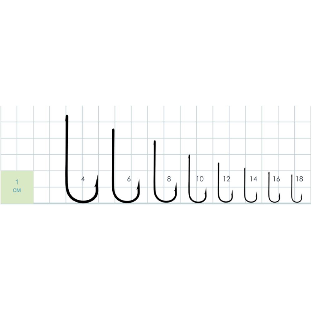 Гачок Gurza Round Match BN #10 10 шт K-1022-010
