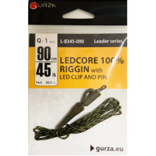 Оснащення Gurza Leadcore  90cm/45lb L-8345-090 