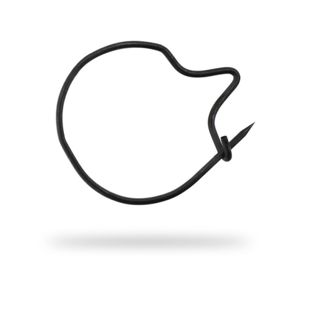 Стопор для опариша Gurza Maggot Clip Black (S:16x14mm) #M (4 шт) AC-4000-004