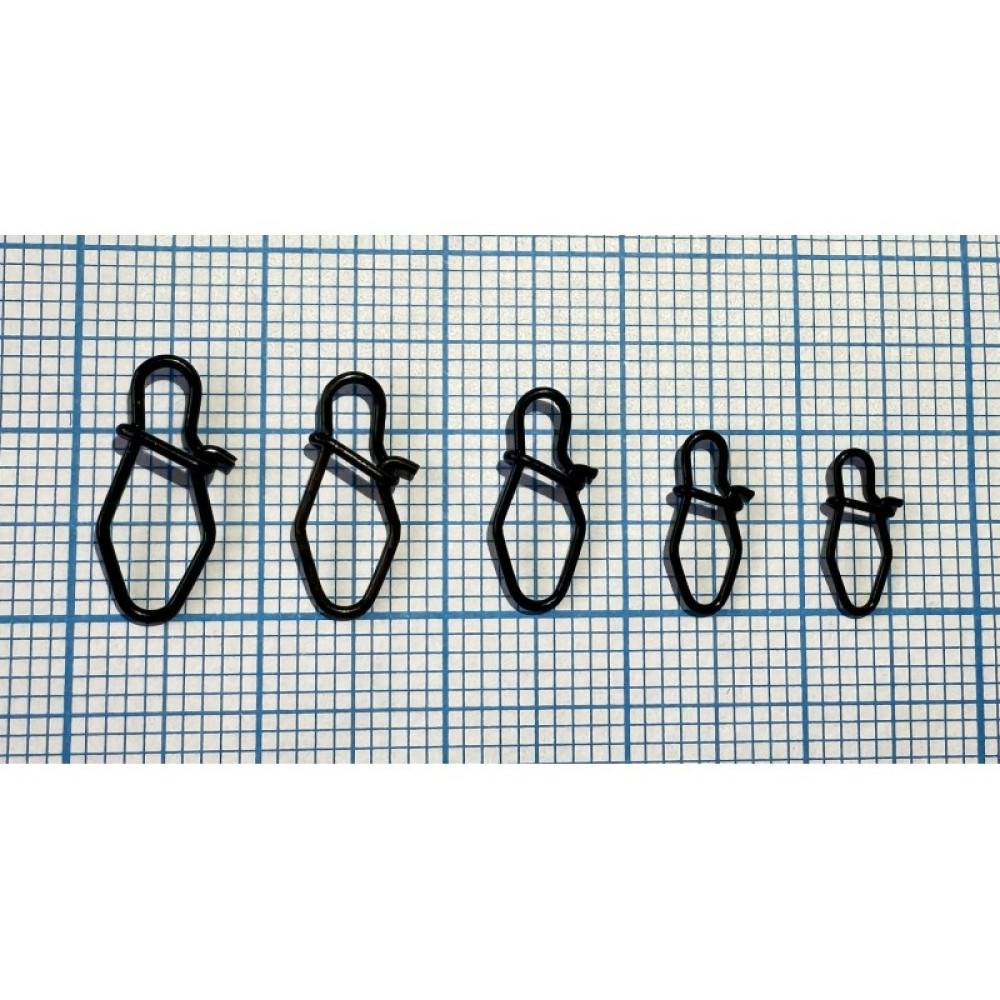 Застібка Gurza Diamond Snap AC BK #00 10 pcs.SN-1002-001