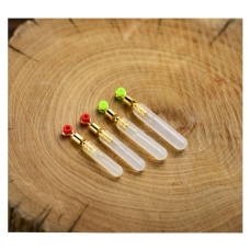 Конектор для поплавця Herabuna Fishing силікон в крапельку M 