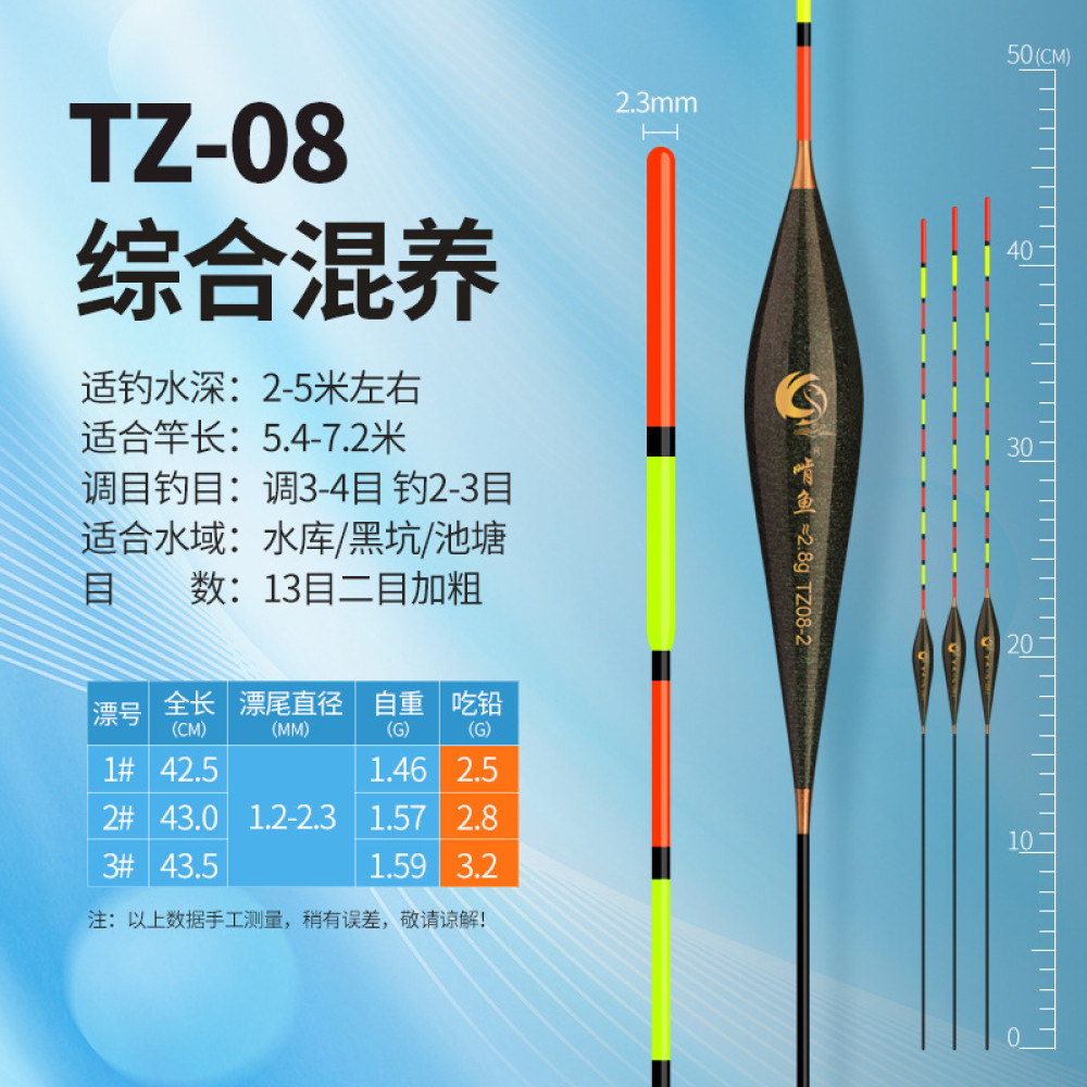 Поплавець Herabuna Fishing TZ-08. Розмір #3