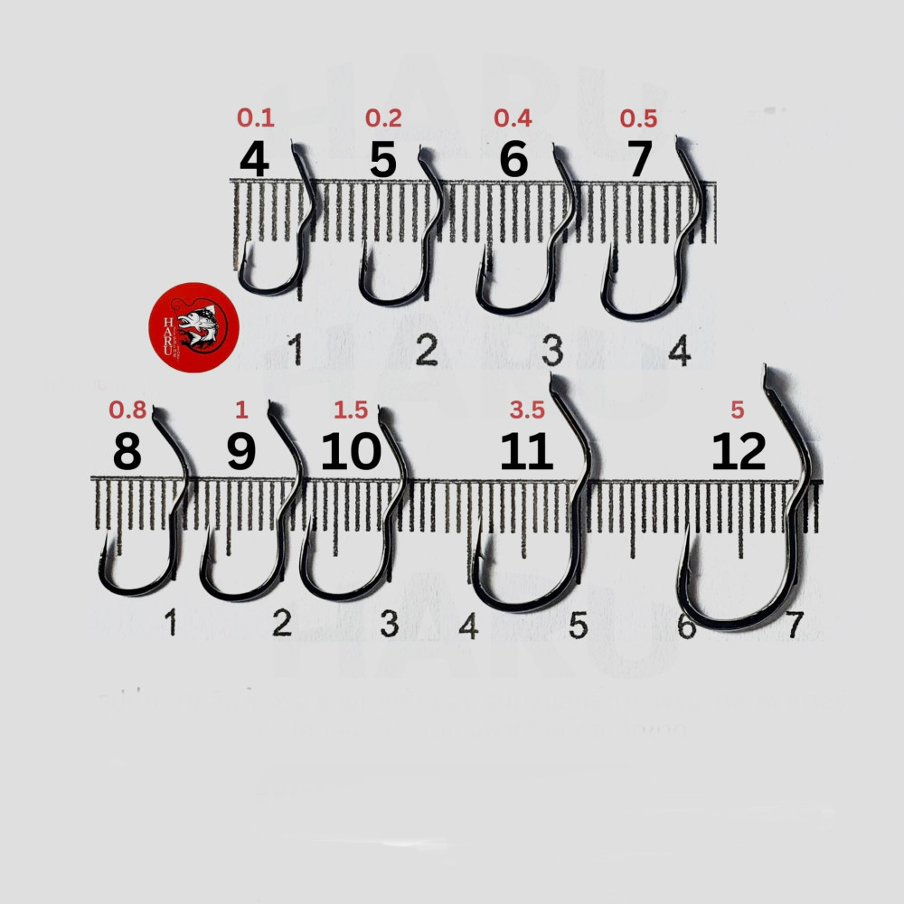 Гачки самопідсікаючі Herabuna Fishing Maori Fish #6 12шт