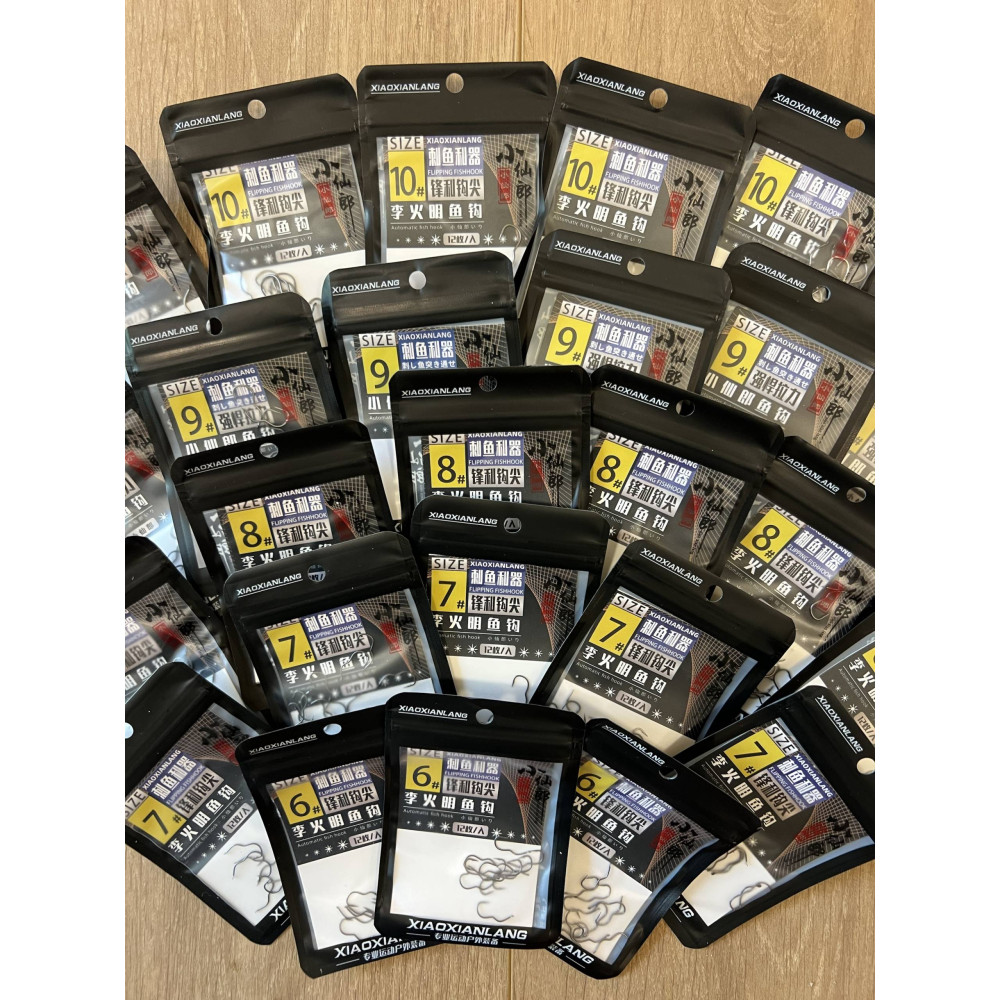 Гачки самопідсікаючі Herabuna Fishing Maori Fish #6 12шт