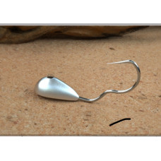 Мормишки самопідсікаючі Herabuna Fishing 12 шт срібні. Розмір #4 0,25гр