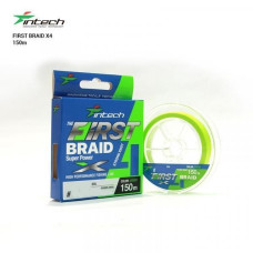 Шнур Intech First Braid  X4 Green 150m (0.8 (12lb / 5.45kg))