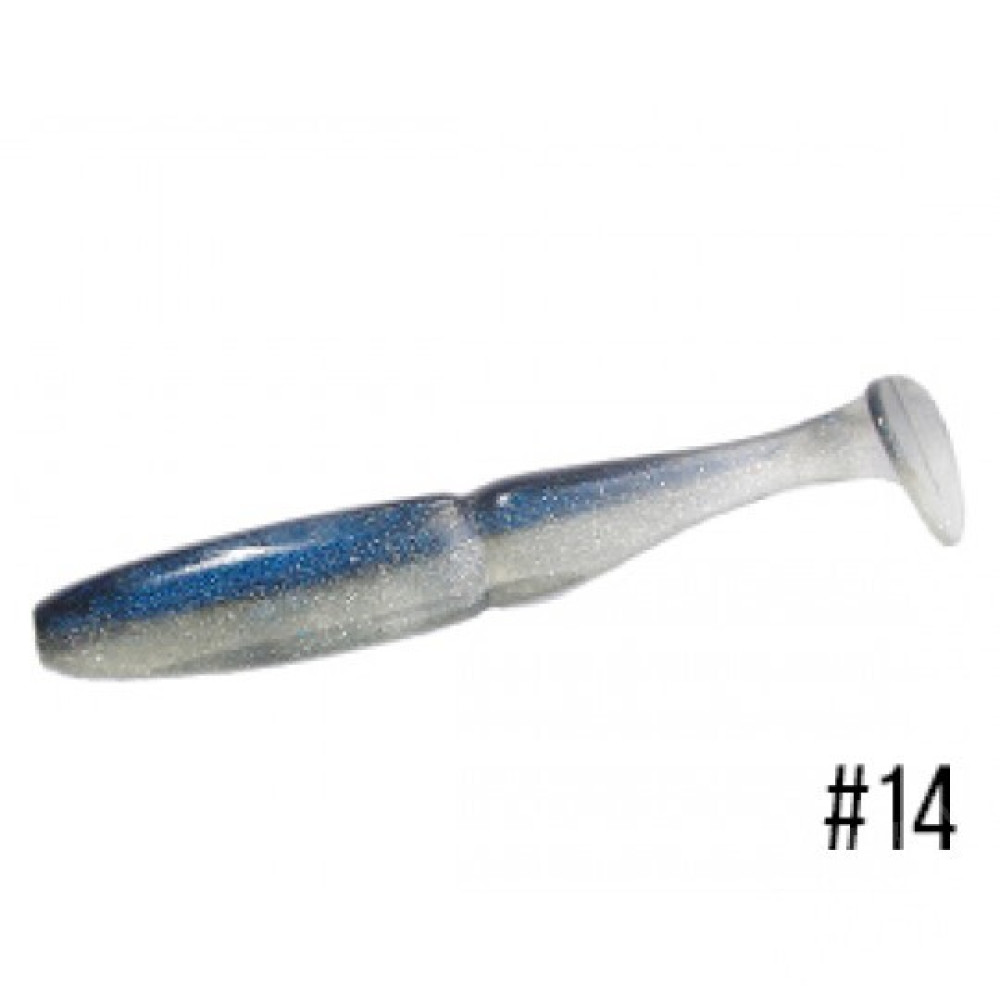 Приманка Intech Slim Shad 4 "(5 шт) (#14)