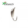 Мормишка Intech Ice Jig Рижський банан з петелькою ø3.0  (#02 срібло) 