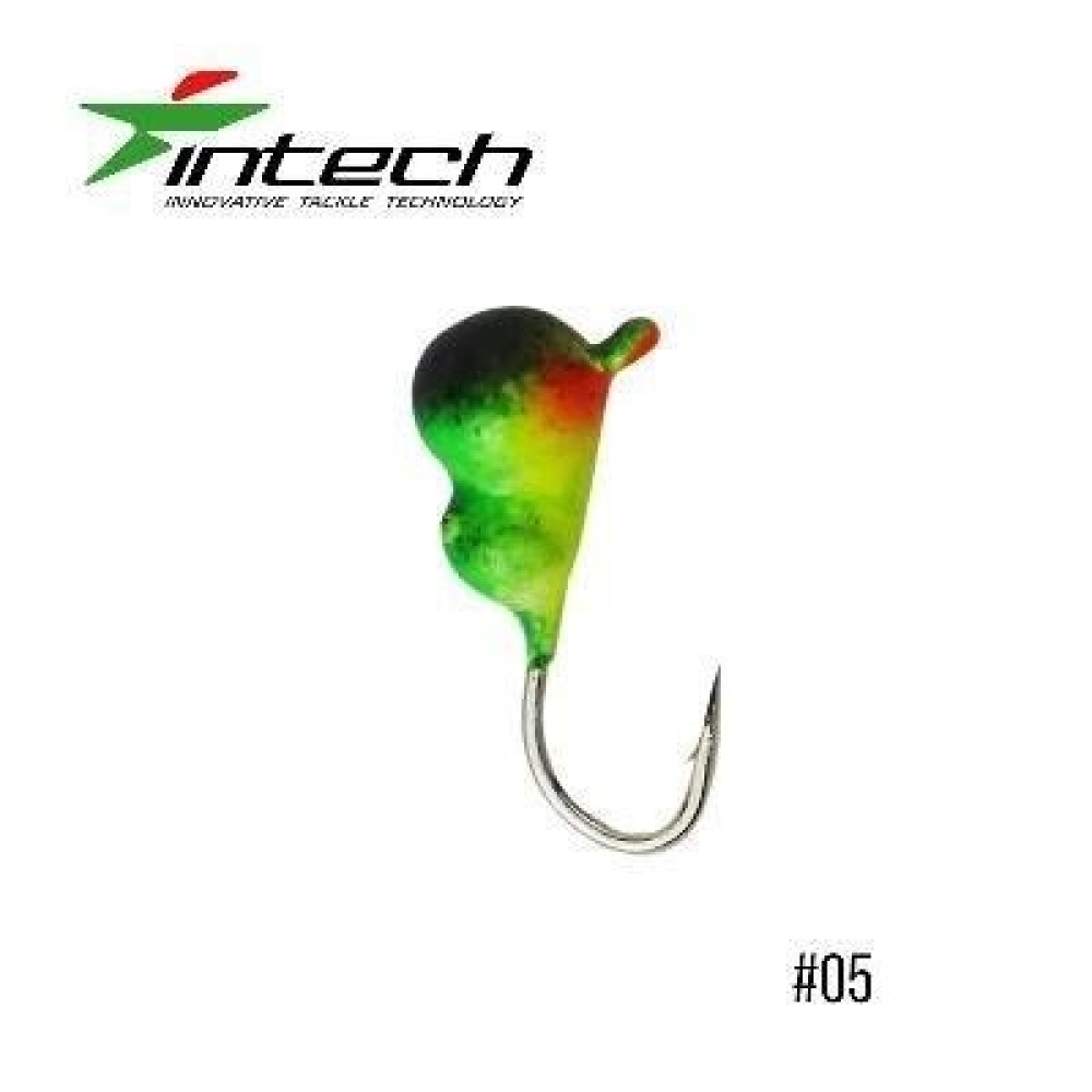 Мормишка Intech Ice Jig, Неваляшка ø2.0 (#05 кавун)