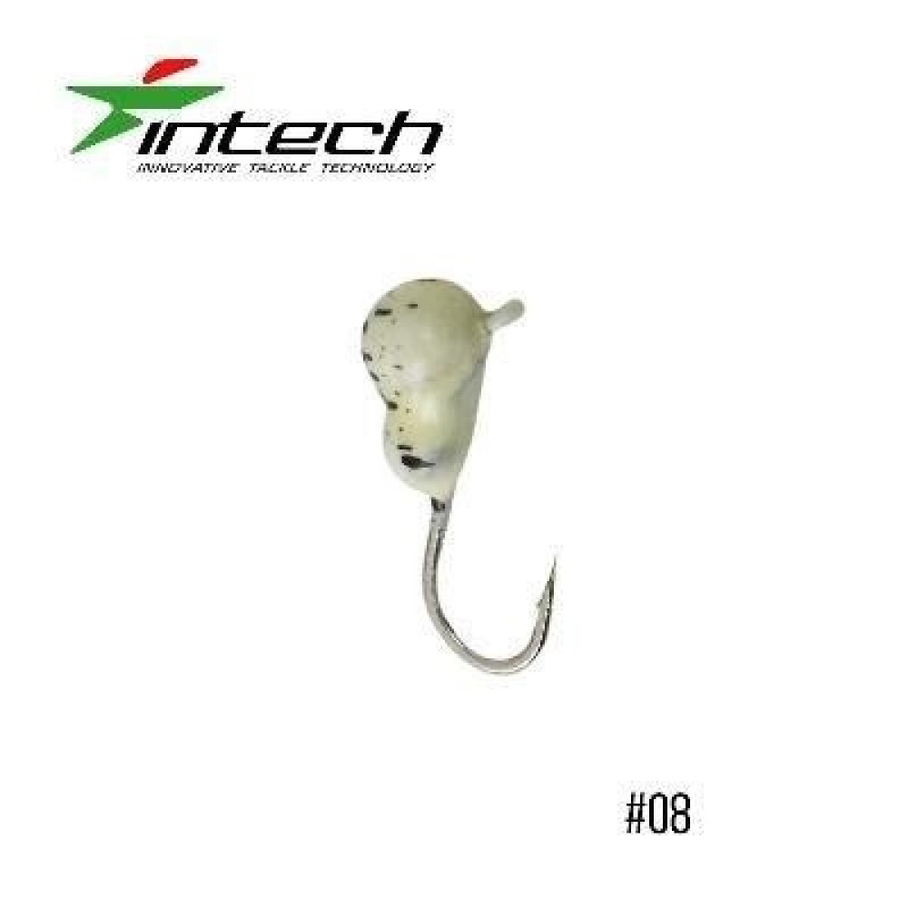 Мормишка Intech Ice Jig, Неваляшка ø2.0 (#08 мармур)