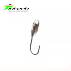 Мормишка Intech Ice Jig Зернятко з отвором ø2.5  (#02 срібло)