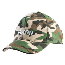 Кепка Jaxon з ліхтариком F камуфляж темний UJ-CZX01F 