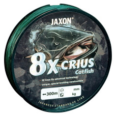 Шнур Jaxon Crius 8X Catfish Green 0.45mm 300m 