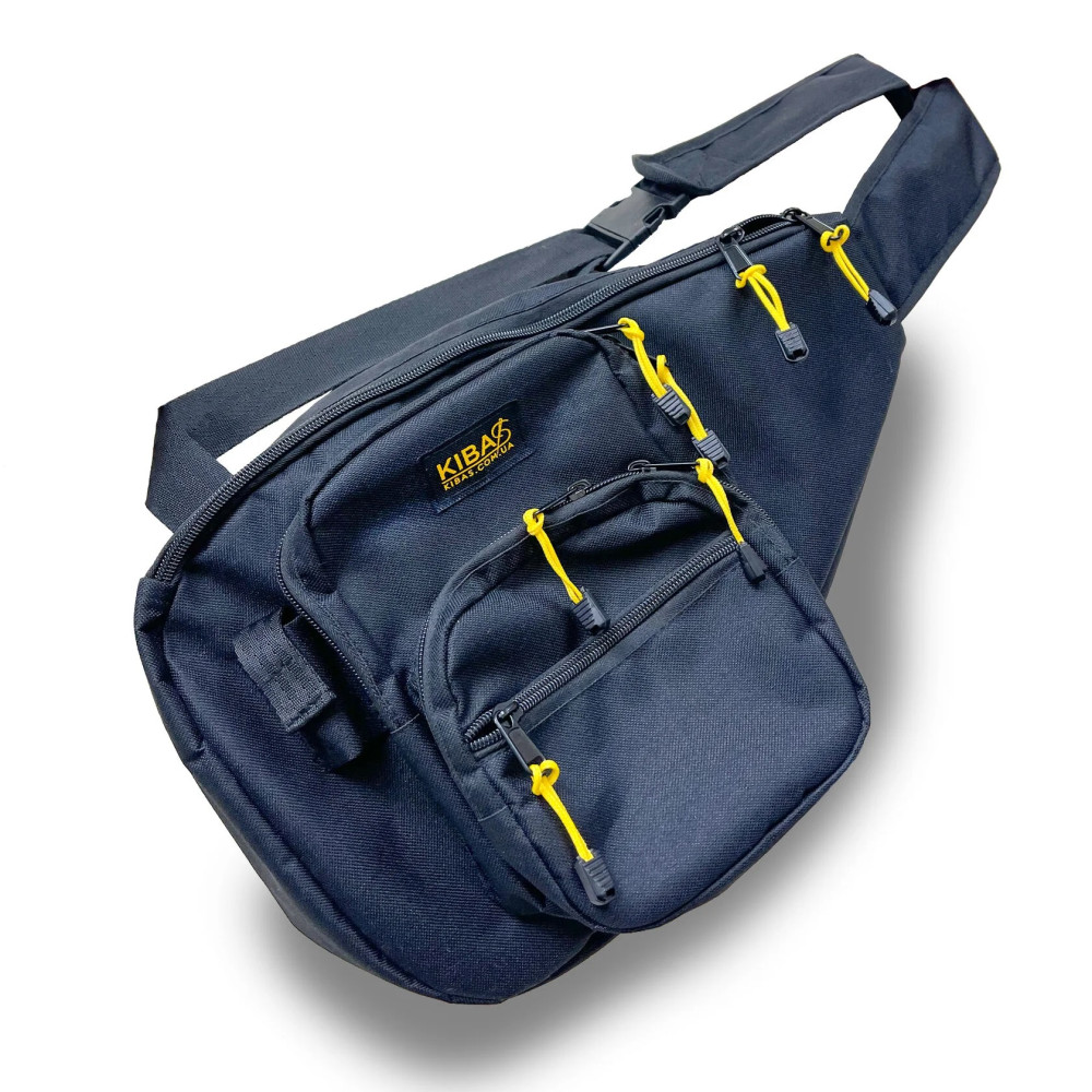 Сумка рюкзак спінінгіста Kibas, чорна