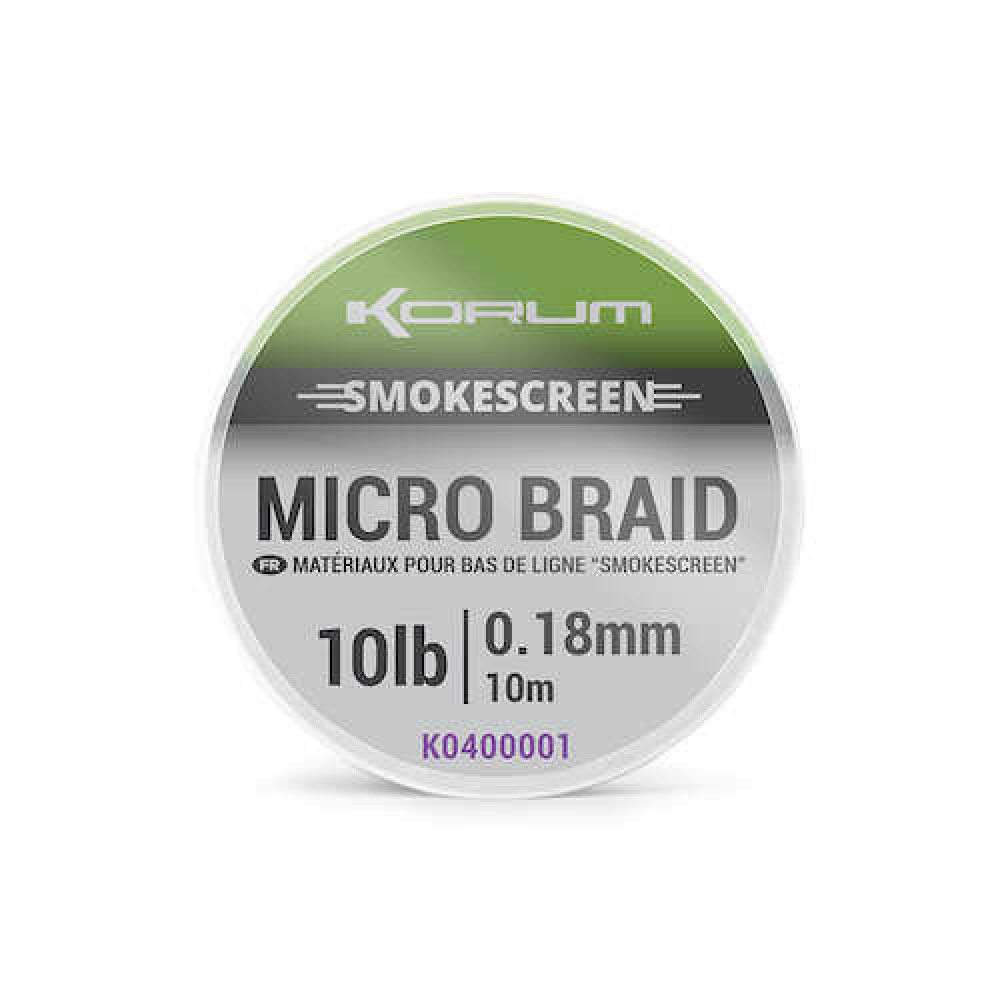Шнур Korum Smokescreen Micro Braid 10LB