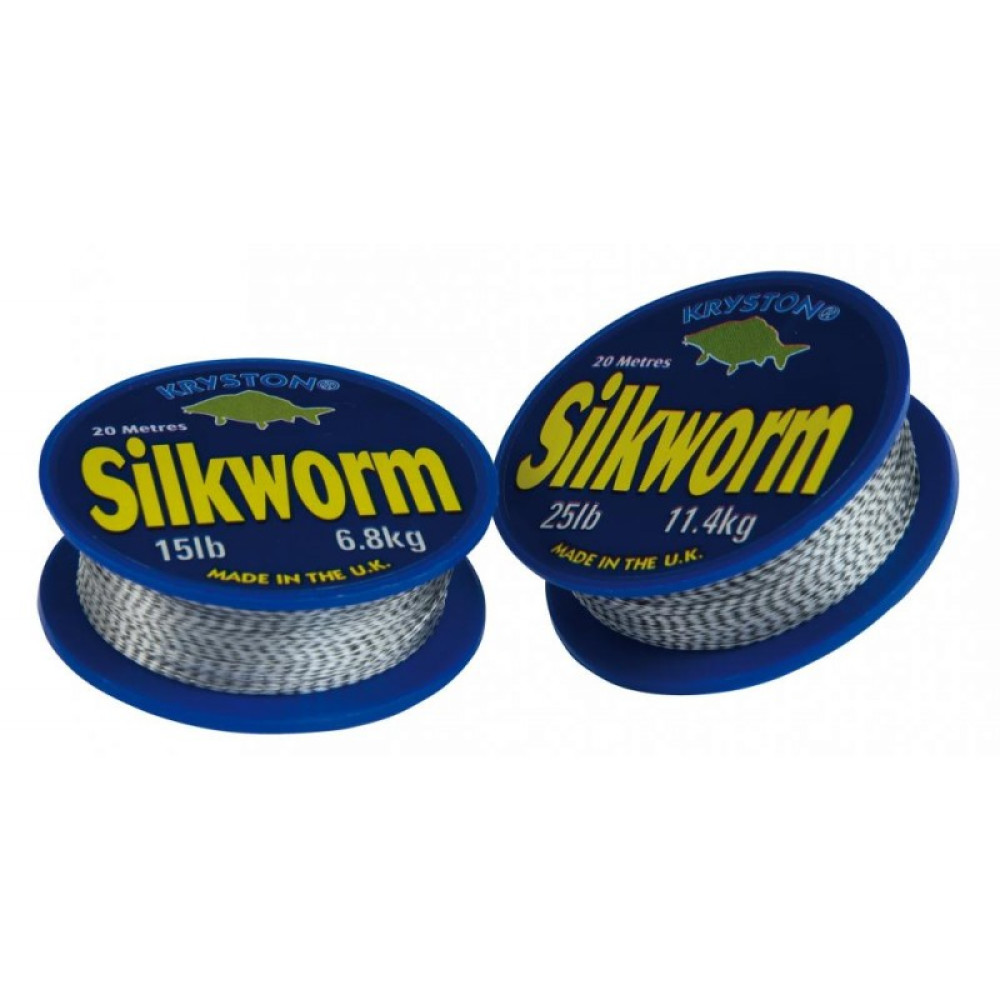 Поводковий матеріал KRYSTON SILKWORM 15LB