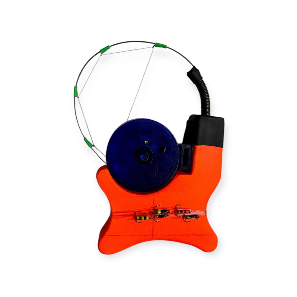 Вудка зимова LF для гірлянд з кивком (пінопластова ручка) оснащена