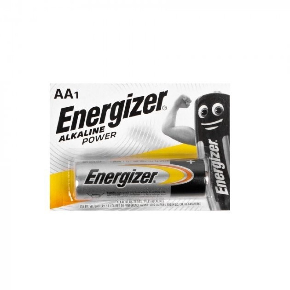 Батарейка лужна Energizer Alkaline LR6 AA