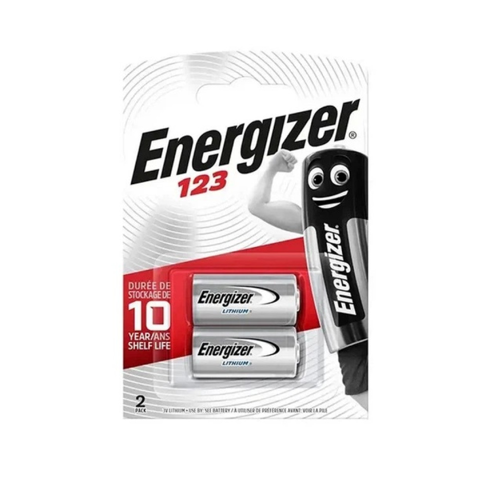 Батарейка літієва Energizer Lithium CR123A PHOTO 3V