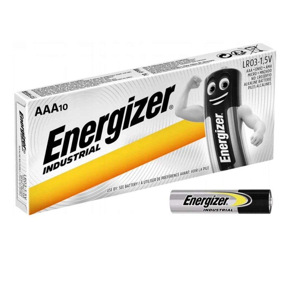 Батарейка лужна Energizer Industrial PRO Alkaline LR03 AAA