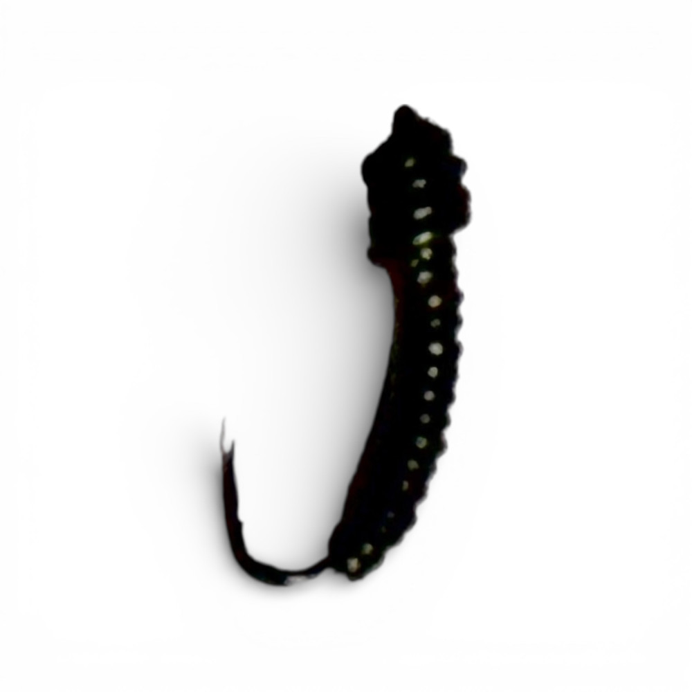 Мормишка вольфрамова LF Лесотка 0,35 гр темно-зелена