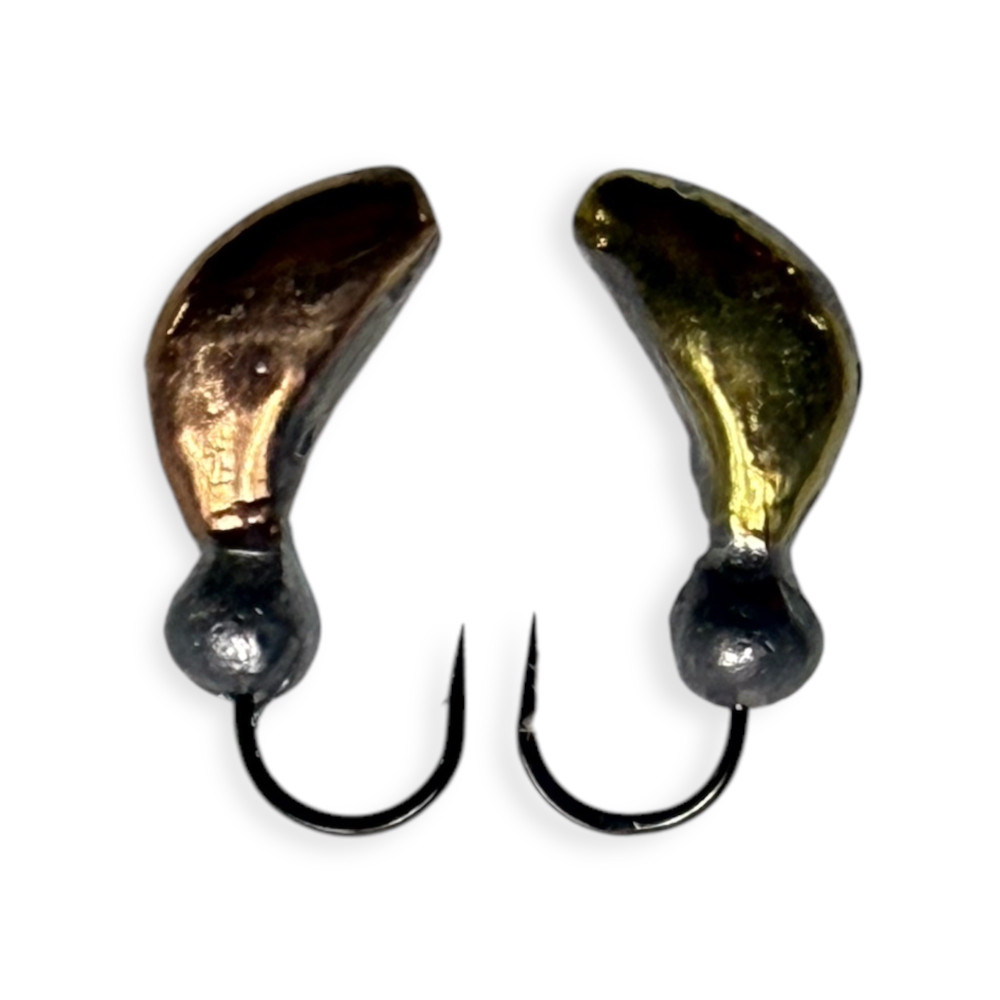 Мормишка LF Мурашка (двостороння пайка золото/мідь) #3, 2,5 гр