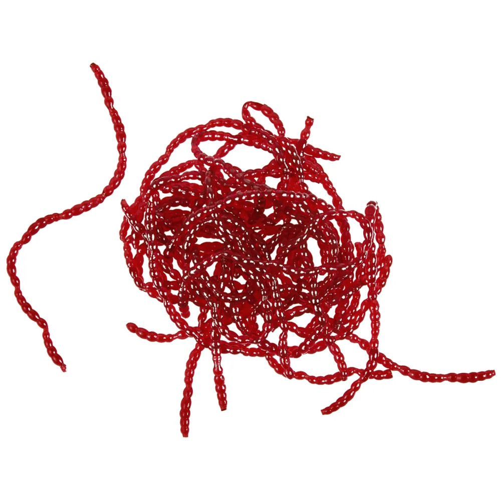 Мотиль силіконовий Lucky John Extra Blood Worm (MIX1)* 200, 140201-MIX1