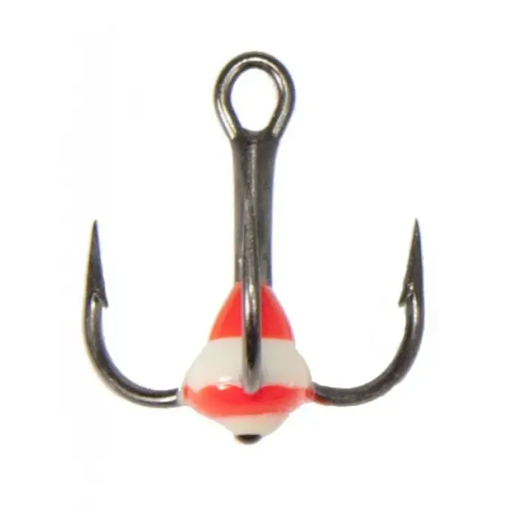 Трійник Lucky John з краплею для зимової блешні 10/13(RFR), LJ99100-13