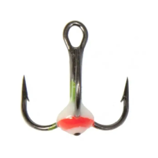 Трійник Lucky John з краплею для зимової блешні 10/02(FR), LJ99100-02 