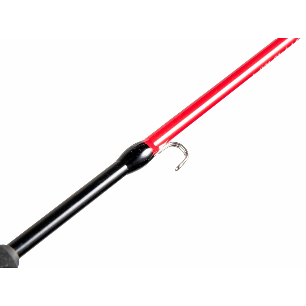 Вудка зимова цілісна Lucky John C-TECH ZANDER STICK (графіт, мотовило, до 40г) 54см, LJ121-01