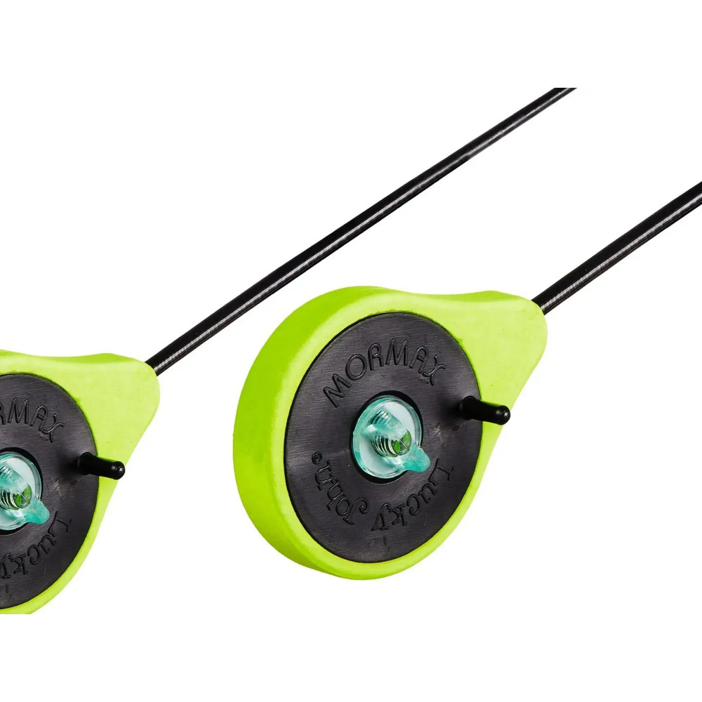 Вудка-балалайка зимова Lucky John MORMAX (жовта) 24,6см