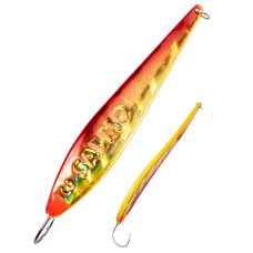 Блешня зимова Lucky John S-1 упаяний гачок, 31мм / RG  Lucky John