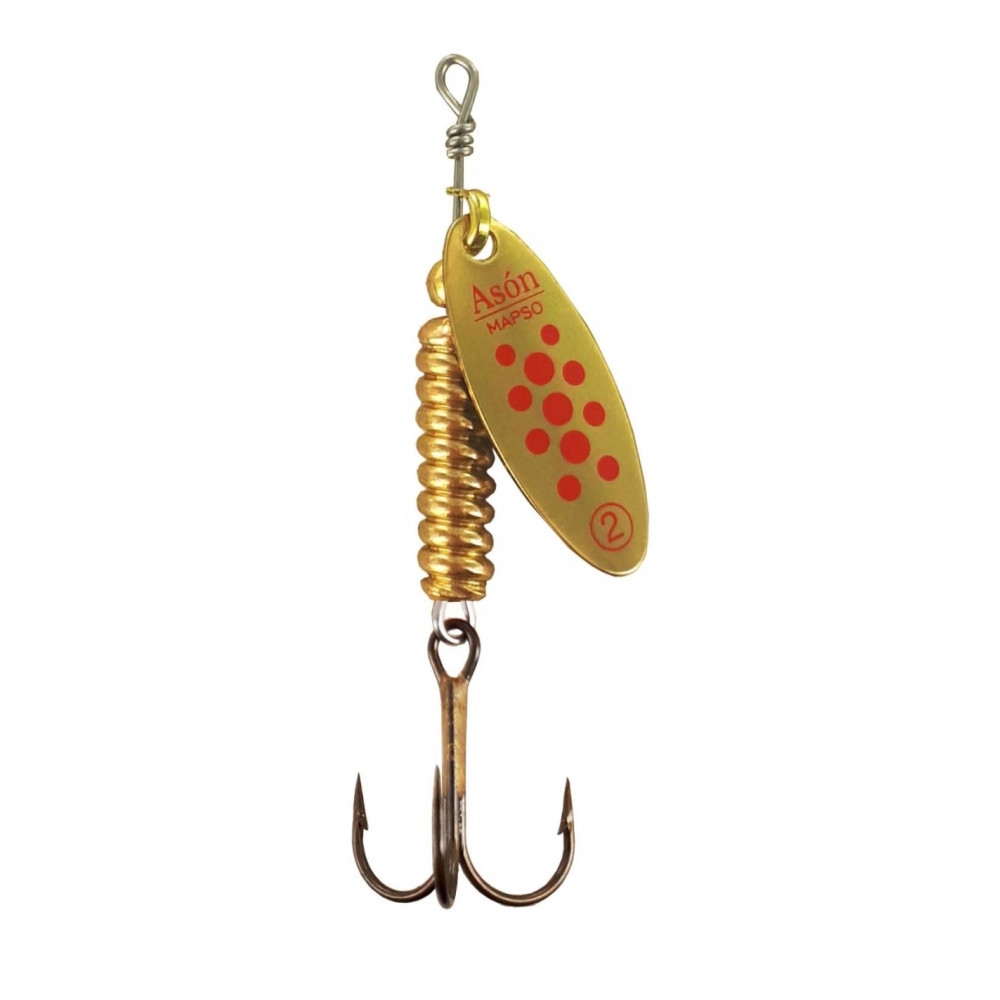 Блешня обертаюча Lukris Mapso SPINNER ASON-2 OR PAS2OR