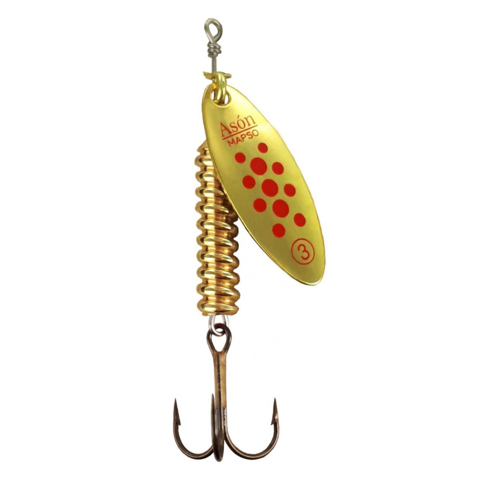 Блешня обертаюча Lukris Mapso SPINNER ASON-3 OR PAS3OR