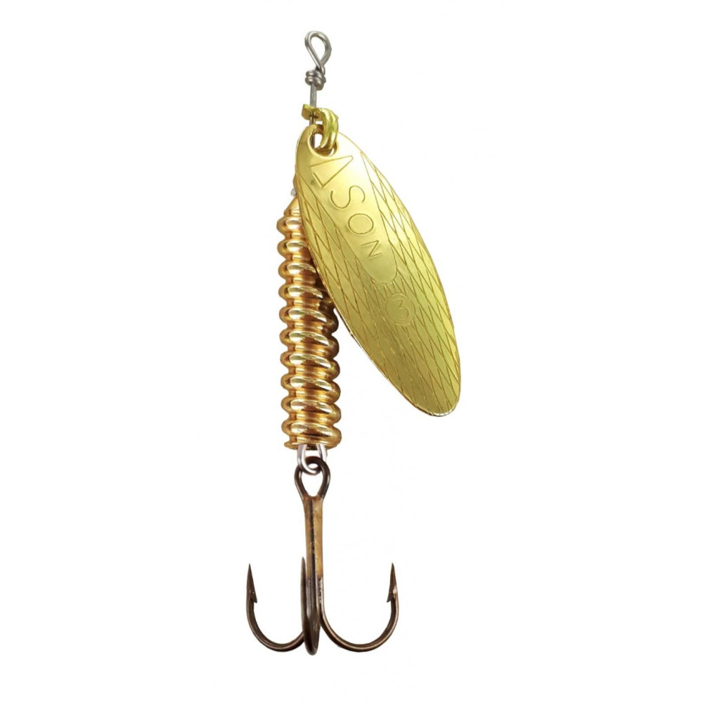 Блешня обертаюча Lukris Mapso SPINNER ASON-3 ORO PAS3O