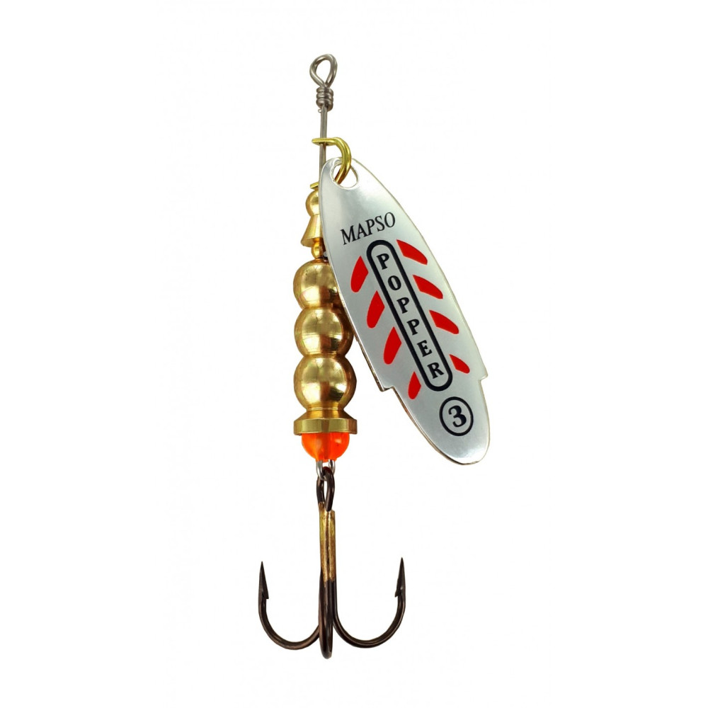 Блешня обертаюча Lukris Mapso SPINNER POPPER-3 PRN PP03PRN