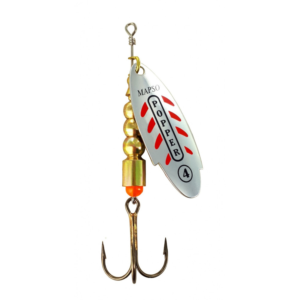 Блешня обертаюча Lukris Mapso SPINNER POPPER-4 PRN PP04PRN