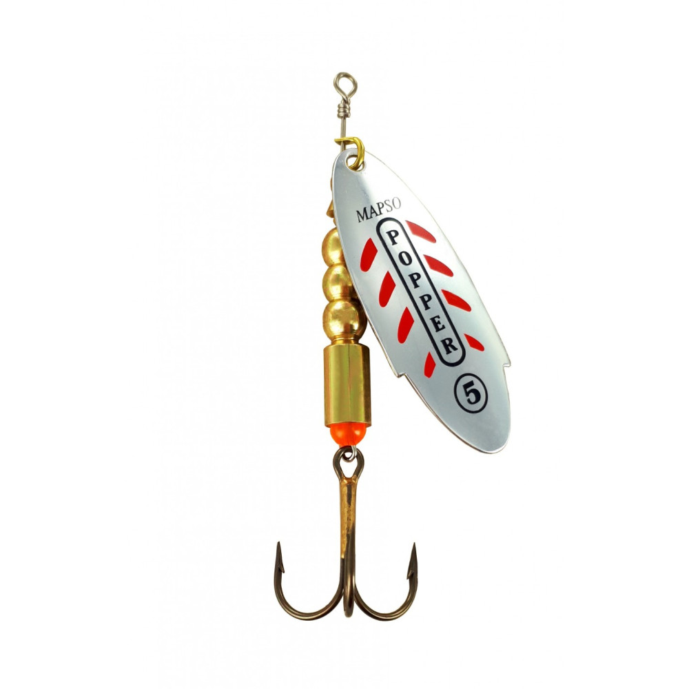 Блешня обертаюча Lukris Mapso SPINNER POPPER-5 PRN PP05PRN