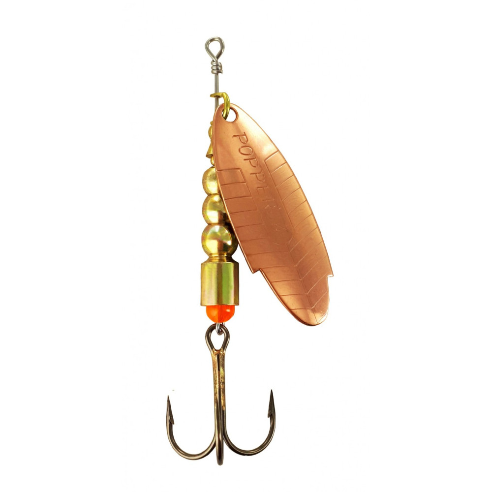 Блешня обертаюча Lukris Mapso SPINNER POPPER-4 COBRE PP04C