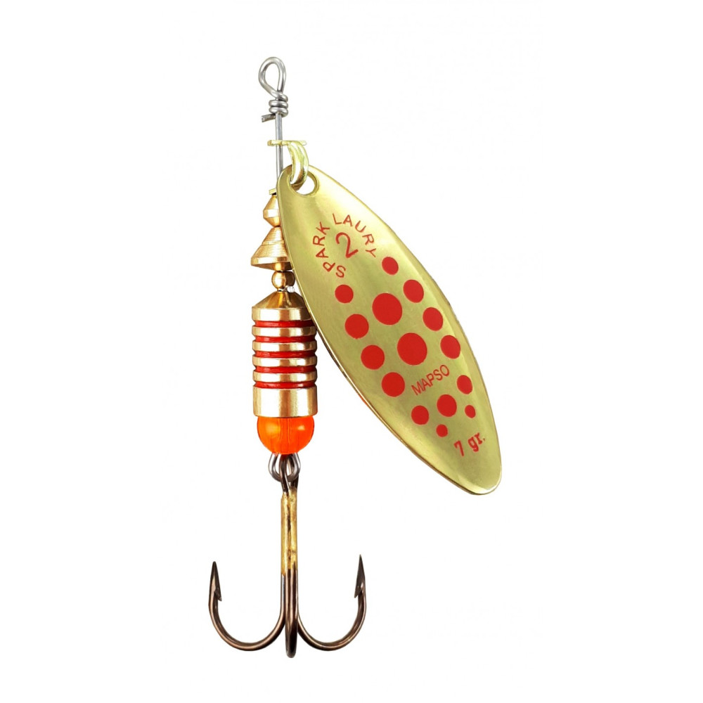 Блешня обертаюча Lukris Mapso SPINNER SPARK-2 OR PSP2OR