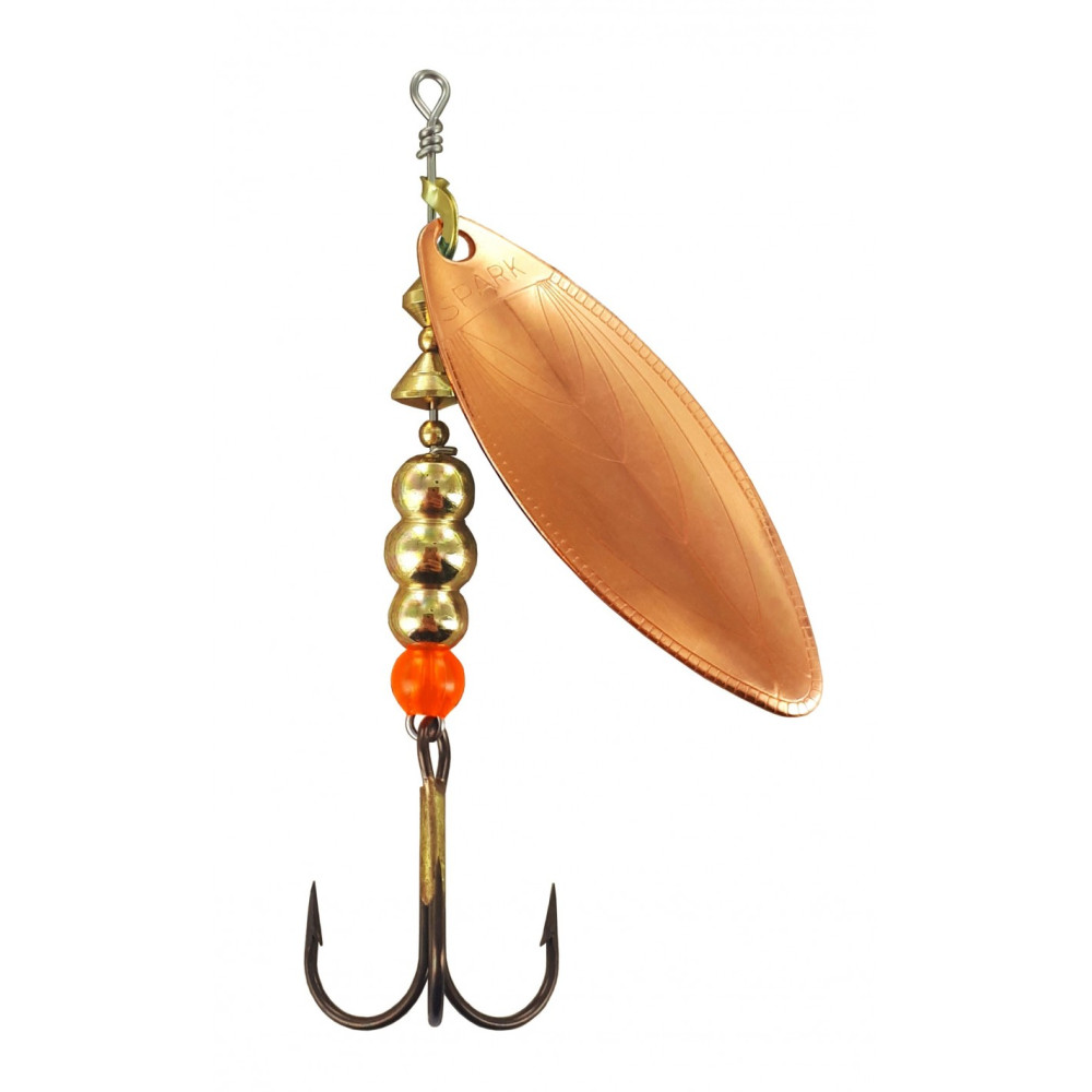 Блешня обертаюча Lukris Mapso SPINNER SPARK-3 COBRE PSP3C