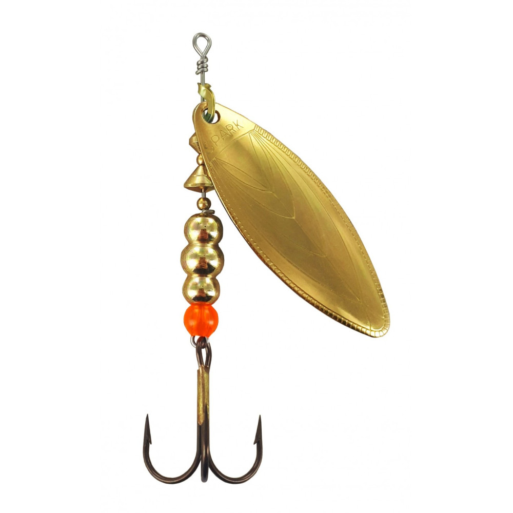 Блешня обертаюча Lukris Mapso SPINNER SPARK-3 ORO PSP3O