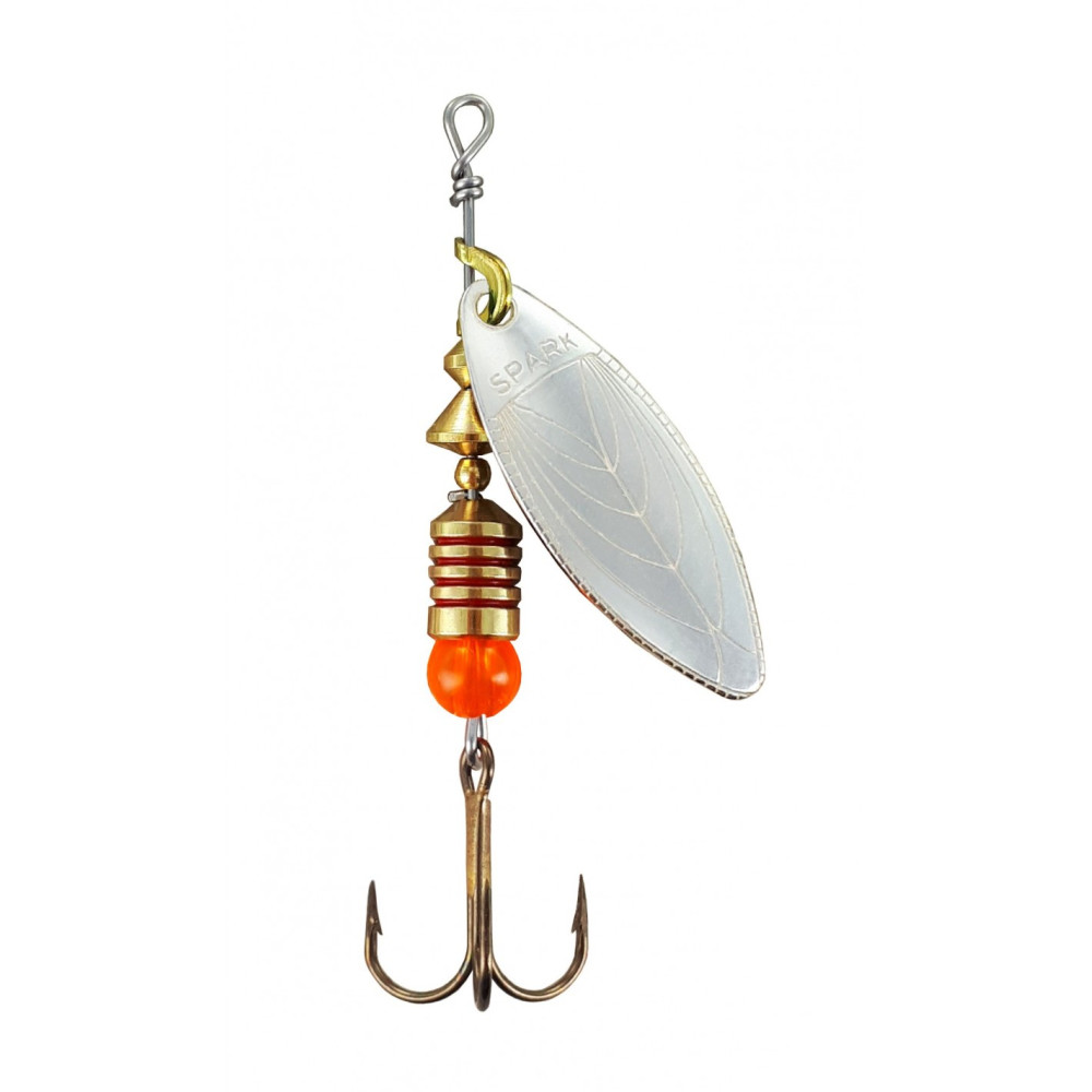 Блешня обертаюча Lukris Mapso SPINNER SPARK-1 PLATA PSP1P