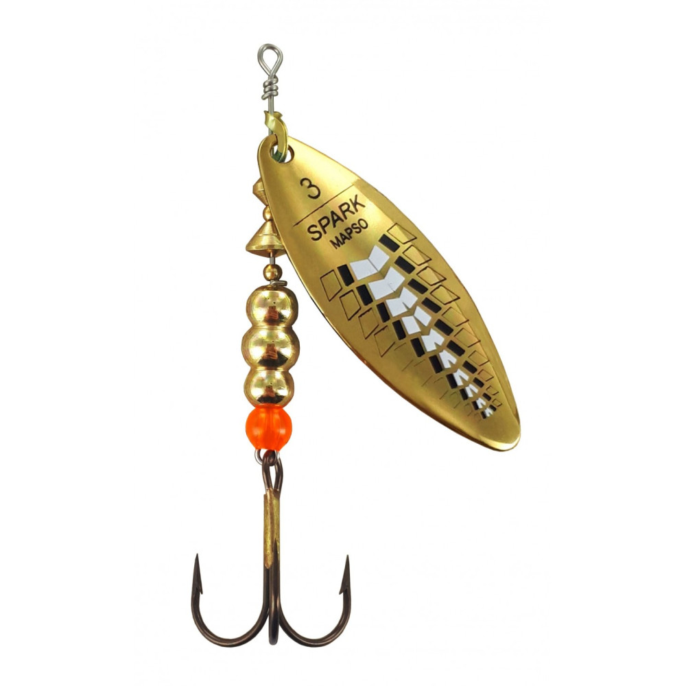 Блешня обертаюча Lukris Mapso SPINNER SPARK-3 OBN PSPB3OBN