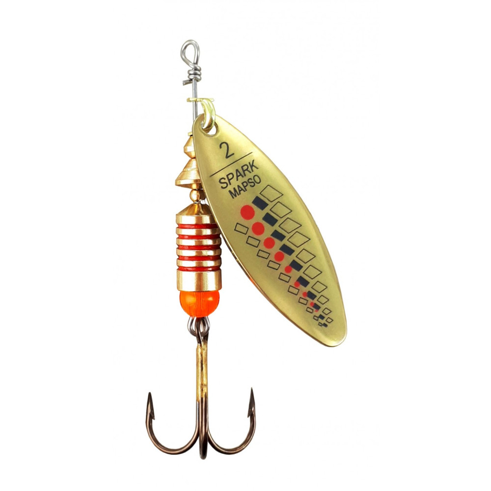 Блешня обертаюча Lukris Mapso SPINNER SPARK-2 ONR PSPB2ONR