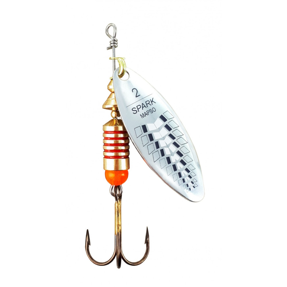 Блешня обертаюча Lukris Mapso SPINNER SPARK-2 PBN PSPB2PBN