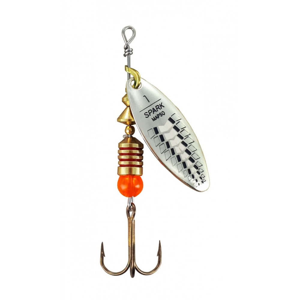 Блешня обертаюча Lukris Mapso SPINNER SPARK-1 PBN PSPB1PBN