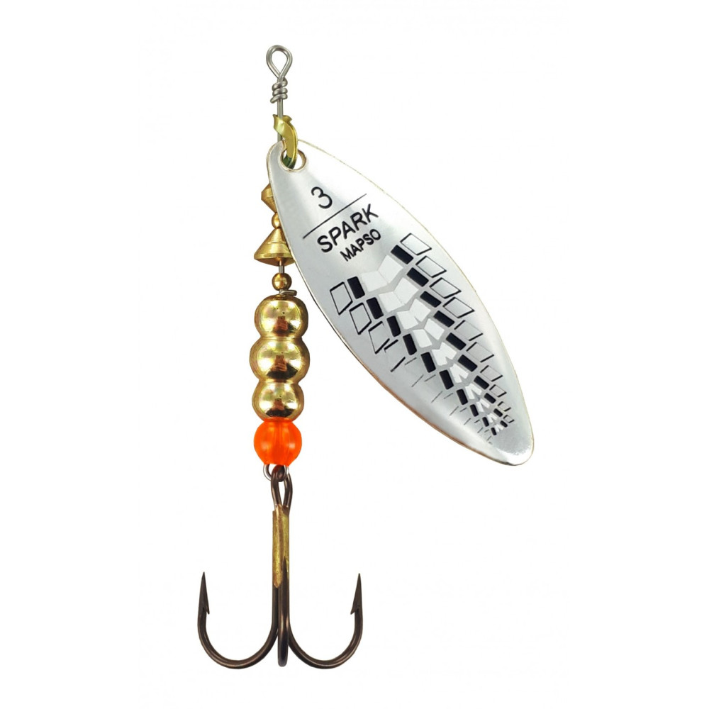 Блешня обертаюча Lukris Mapso SPINNER SPARK-3 PBN PSPB3PBN