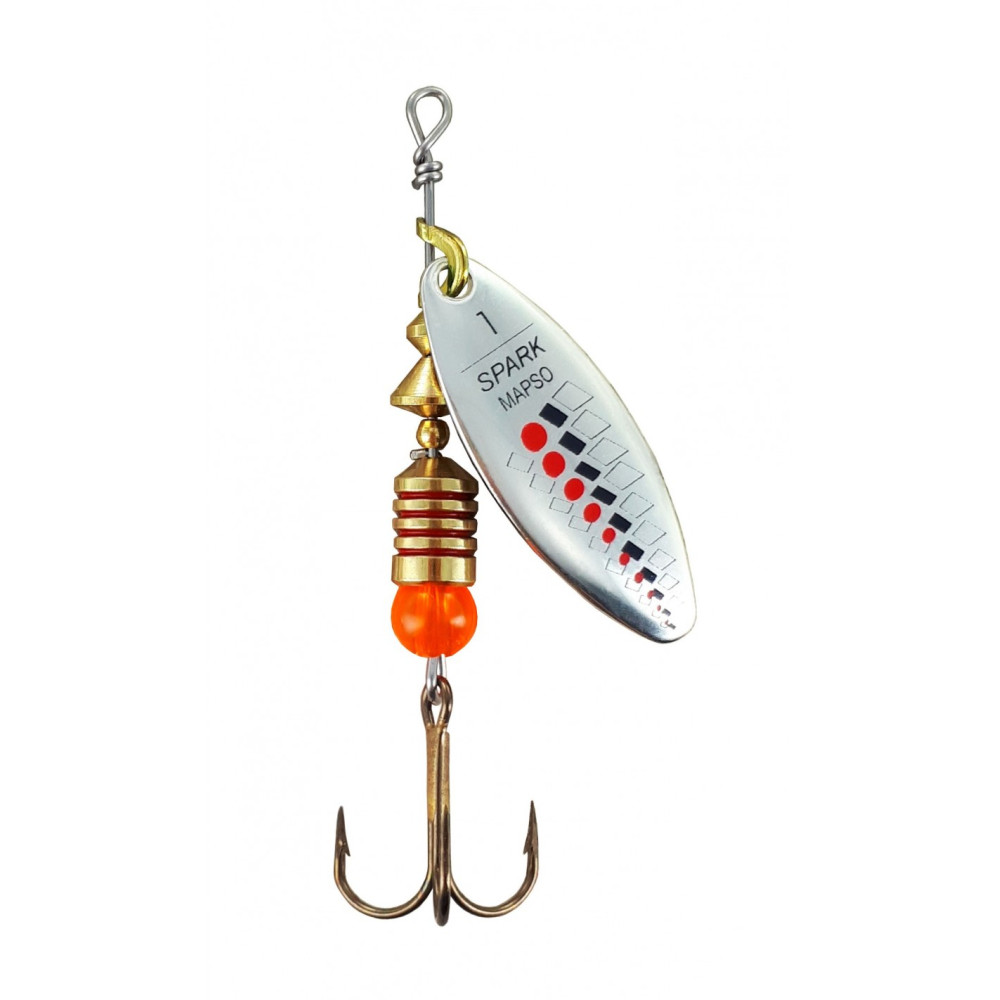 Блешня обертаюча Lukris Mapso SPINNER SPARK-1 PNR PSPB1PNR